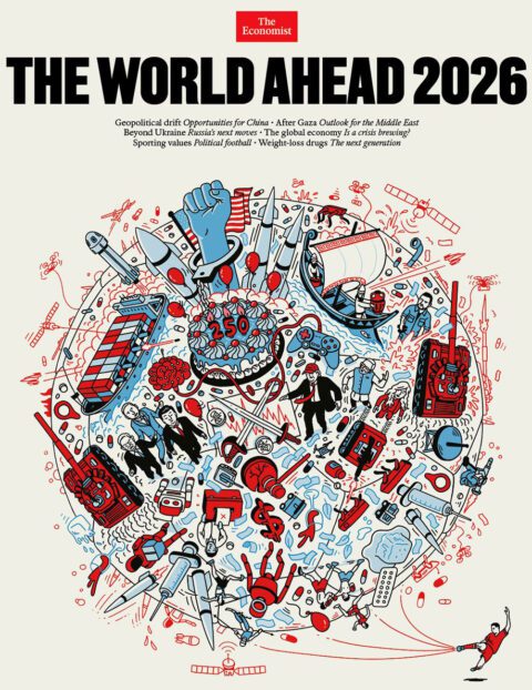 Le Monde en 2026 vu par la Une du magazine The Economist