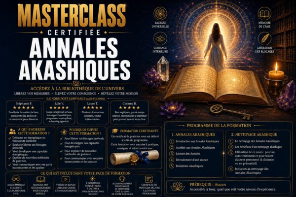 Devenez spécialiste certifié en Annales Akashiques