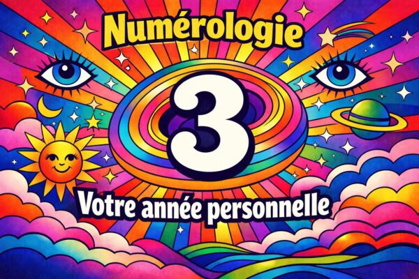 Numérologie - Votre année personnelle 3 en 2026