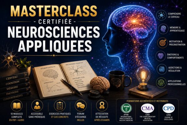 Formation Neurosciences Cognitives&nbsp;: Comprendre mémoire, attention, émotions et apprentissage au quotidien